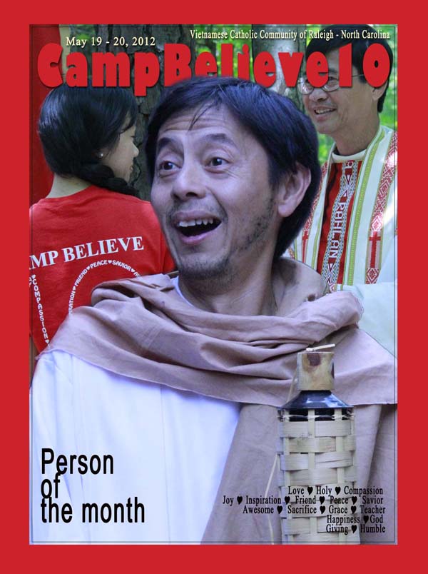 Camp Believe 10 - Person of the Month